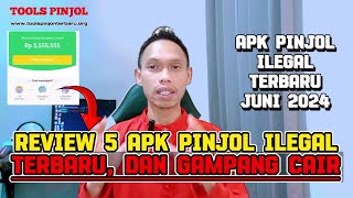 Review 5 aplikasi pinjol ilegal terbaru gampang cair Pinjol ilegal 2024 [upl. by Nylahsoj]