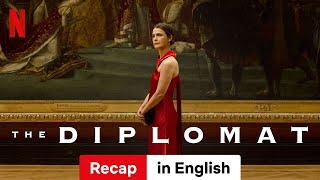 The Diplomat Season 1 Recap  Trailer in English  Netflix [upl. by Jona]