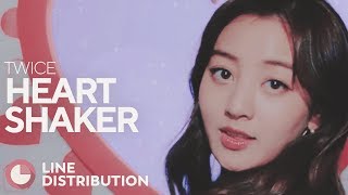 TWICE  Heart Shaker Line Distribution [upl. by Heigho]