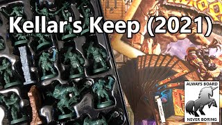 HeroQuest Kellars Keep Expansion 2021  Unboxing amp Review [upl. by Peria]