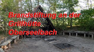 Brand einer Grillhütte in Niedernhausen  Oberseelbach [upl. by Ydne]