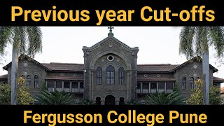 Fergusson College Previous year Cutoff  FC Pune [upl. by Annaierb988]