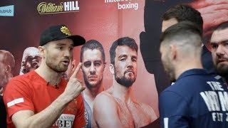 INTENSE  ANTHONY FOWLER v SCOTT FITZGERALD OFFICIAL HEADTOHEAD  PRESS CONFERENCE  LIVERPOOL [upl. by Auof273]