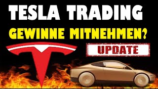 TESLA TRADING GEWINNE MITNEHMEN ✅ TESLA TSLA AKTIE UPDATE ✅ SHORT VOLUMEN STEIGT✅ TESLA CHARTANALYSE [upl. by Roseanne]