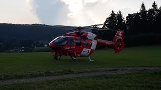 Start Rettungshubschrauber Rega 2 nach schwerem Motorradunfall L151 Segeten Liveberichterstattung [upl. by Drus]