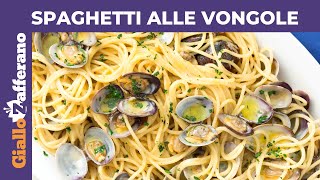 SPAGHETTI ALLE VONGOLE pronti in 20 minuti [upl. by Yslehc868]