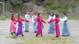 Bhutia song and Dance by Phodong Students Video by Naku Tshering la [upl. by Rattray423]