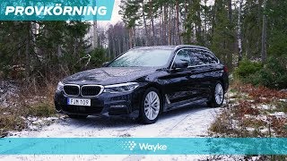 BMW 5serie 2019  bästa kombin på marknaden Vi har provkört [upl. by Lenod847]