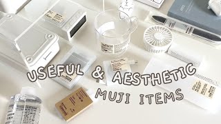 everyday muji items 🌟 20 must haves [upl. by Rehpoitsirhc]