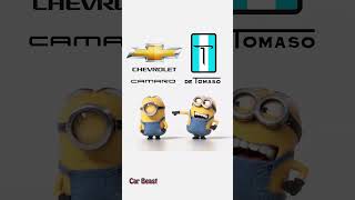 Chevy Camaro vs De Tomaso p72 minions style funstatus status tiktok trending asmr car funny [upl. by Bollinger31]