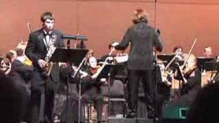 Muczynski Saxophone Concerto with Orchestra [upl. by Eaner]