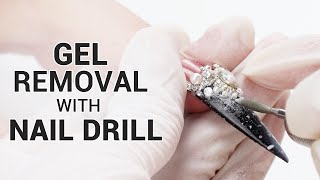 Stepbystep Guide to Removing Gel Polish With a Nail Drill [upl. by Aiuqet]