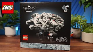 Best LEGO Millennium Falcon Ever Set 75375 Review [upl. by Irtimd]