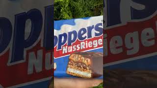 Шоколадновафельні батончики Knoppers NussRiegel сладости chocolate солодощі chocolates перекус [upl. by Annia]