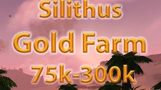 WoW Silithus Gold Farm 75k300k per hr [upl. by Ailemaj]