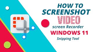 How to Screenshot on Windows 11 📸 2024 Screen Record ❤️ [upl. by Ahsed]