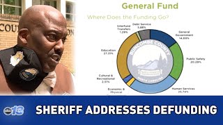 Buncombe County Sheriff responds to calls for defunding [upl. by Beebe]