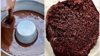 BOLO DE CHOCOLATE DE LIQUIDIFICADOR SUPER FÁCIL RÁPIDO E FOFINHO [upl. by Seni]