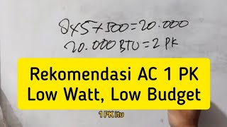 AC 1 PK Low Watt Low Budget [upl. by Acilgna190]