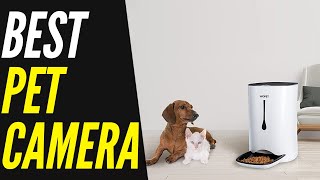 TOP 5 Best Pet Camera For 2022  With Treat Dispenser amp WiFi Enabled 2 Way Audio amp Video Support [upl. by Ot]