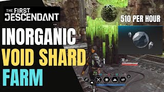 INORGANIC VOID SHARD Farm The First Descendant [upl. by Heshum786]