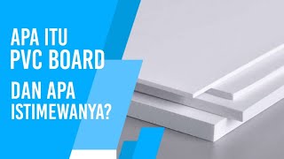 Review Papan PVC Board dan Pengaplikasiannya [upl. by Noffets203]