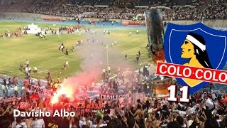 Celebración Colo Colo Campeón Copa Chile 2016 GARRA BLANCA [upl. by Ramalahs]