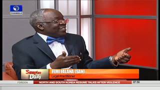 Anticorruption War Falana Tasks Prosecution Agencies On Proper Investigation  240815 Pt 2 [upl. by Assilav436]