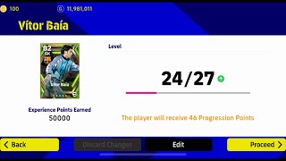 How To Upgrade VITOR BAIA In Pes  efootball 2023 Epic VITOR BAIA [upl. by Nosyd]