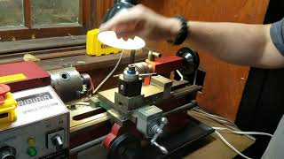 Microlux Lathe 7 x 14  Chinese Lathe Harbor freight Lathe Mini Lathe [upl. by Rafaj]