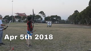 NU Archery Practice Inno CXT  April 5th 2018 [upl. by Sehguh526]