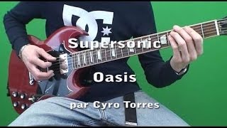 Apprendre Supersonic Oasis  Cours de guitare [upl. by Notrom]