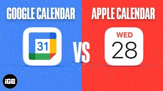 Google Calendar vs Apple Calendar  What Works For Me [upl. by Winterbottom]