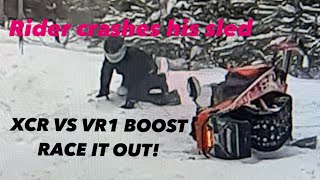 New VR1 Boost VS XCR Race [upl. by Lawler836]