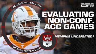 Does the ACC have the TOUGHEST NonConference Schedule 😮  College Football Live [upl. by Lourie]