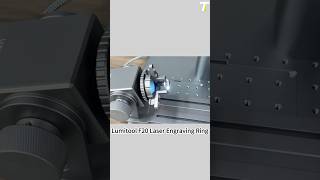 Lumitool F20 fiber laser engraver creates a personalized ring laserlumitoolf20 fiberlaser [upl. by Adilem]