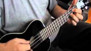 Folsom prison Blues  solo  ukulele [upl. by Thaddaus381]