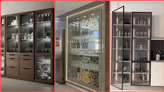 New modern crockery cabinet designs  latest crockery unit ideas [upl. by Kelila]