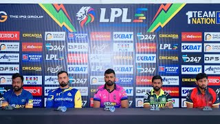 LPL Season 5 Media Briefing with All Captains  12th July 2024 [upl. by Eleanor]