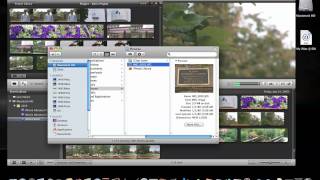 iMovie 11 Adding Still Images [upl. by Kare779]