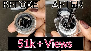 How to Fix Dry Gel Eyeliner In Jus 2 Min  Dry Gel Liner Hacks  Quick Easy Solution  Easy 2 Tips [upl. by Iba]