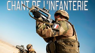 CHANT DE LINFANTERIE  Chant Militaire ⚔️🇫🇷 avec paroles [upl. by Baalbeer]