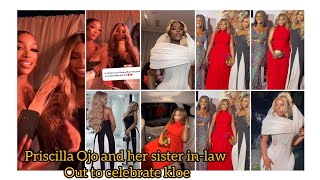 Priscilla oJo IYABO OJOTheir sis inlaw and other celebrities attend kloe birthday dinner viral [upl. by Antonin]