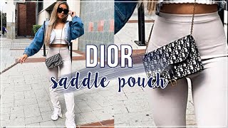 Unboxing Dior Saddle Pouch Im Obsessed  xomelrous [upl. by Ashlin]