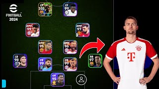 How to train Free 99 Rated M De Ligt in eFootball 2024 Mobile  Halloween Champaign [upl. by Iruj]