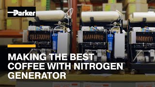 How Nitrogen Generator Makes Nitro Cold Brew Coffee So Good  Parker Hannifin [upl. by Eisler]