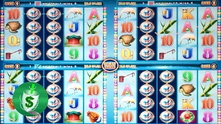 Wonder 4 Wild Splash 95 slot machine 3 sessions [upl. by Artied]