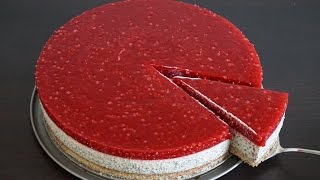 Himbeeren Mascarpone Torte  Ketogene Diät [upl. by Shirah]