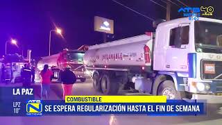 Se espera regularización de combustible hasta el fin de semana [upl. by Fontes870]