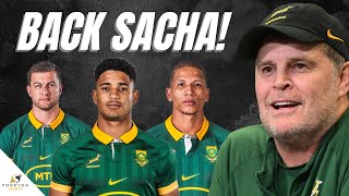 RASSIE TO BACK SACHA VS ALL BLACKS  Springbok Team Prediction [upl. by Mehsah457]